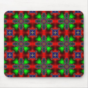 Tapis De Souris Fleurs Artdeco dans le style rétro
