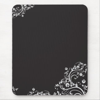 Tapis De Souris Fleurs blanches