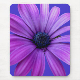 Tapis De Souris Fleurs Bleues Mousepad Daisy Daisy Cadeaux Ordinat