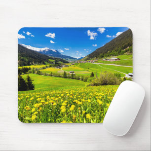 Tapis De Souris Fleurs   Canton des Grisons de Dandelion, Suisse