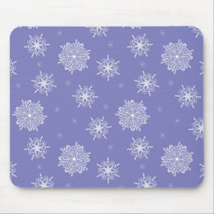 Tapis De Souris Fleurs célestes fantaisistes de lavande