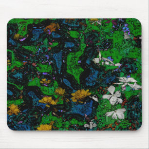 Tapis De Souris Fleurs chanceuses ~ Mousepad