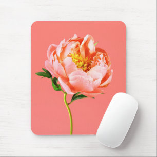 Tapis De Souris Fleurs Coral Peony Blossom
