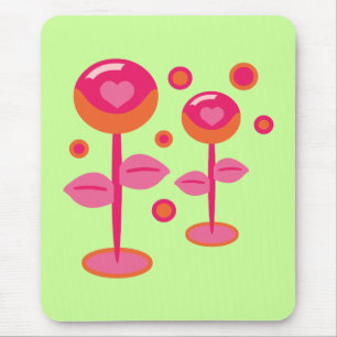 Tapis De Souris Fleurs d'amour