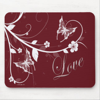 Tapis De Souris Fleurs d'amour