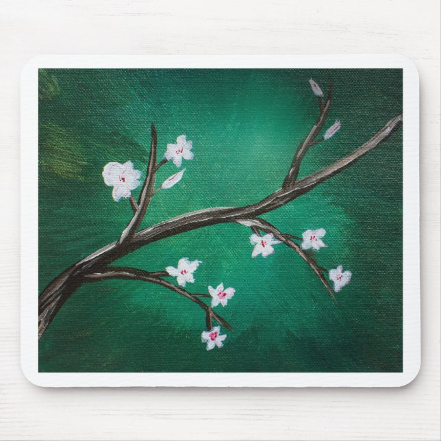 Tapis De Souris Fleurs de cerisier (Devant)