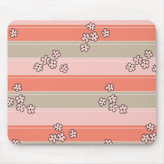 Tapis De Souris Fleurs de cerisier japonaises (Devant)