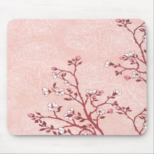 Tapis De Souris Fleurs de cerisier Mousepad