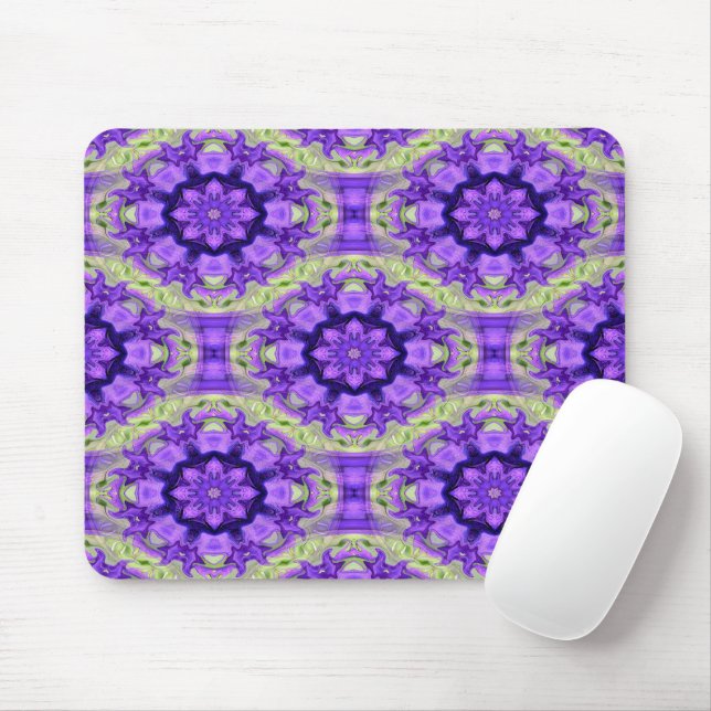 Tapis De Souris Fleurs de Irises..... (Avec souris)