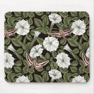 Tapis De Souris Fleurs de lune et sphinx Mois