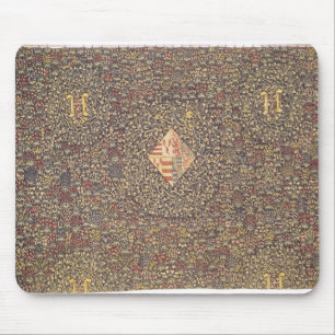 Tapis De Souris Fleurs de Mille avec le manteau des bras de