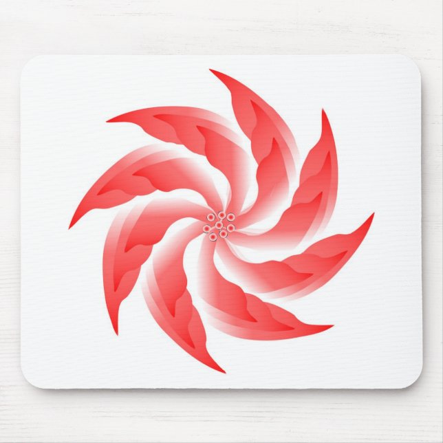 TAPIS DE SOURIS FLEURS DE PINWHEEL (Devant)