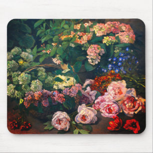 Tapis De Souris Fleurs de printemps Monet