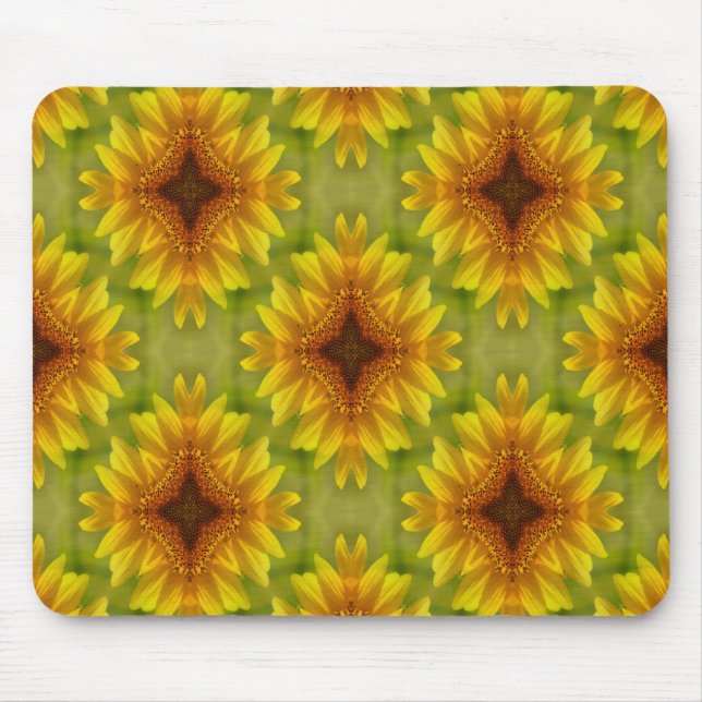 Tapis De Souris Fleurs de soleil délicieux.... (Devant)