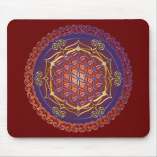 Tapis De Souris FLEURS DE VIE / Blume des Lebens - Ornement I