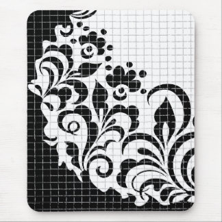 Tapis De Souris fleurs d'encre