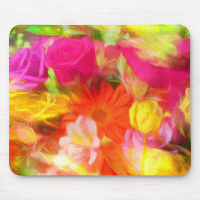 Tapis De Souris Fleurs d'été (Devant)