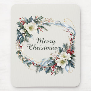 Tapis De Souris Fleurs d'hiver