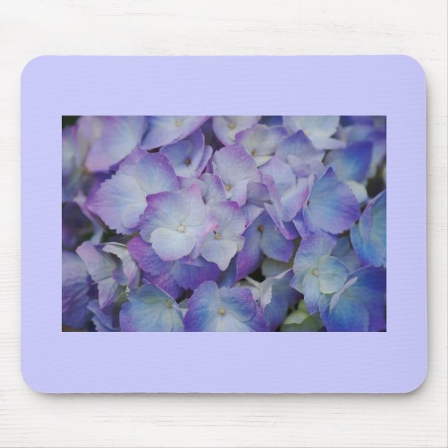 Tapis De Souris Fleurs d'hortensia (Devant)