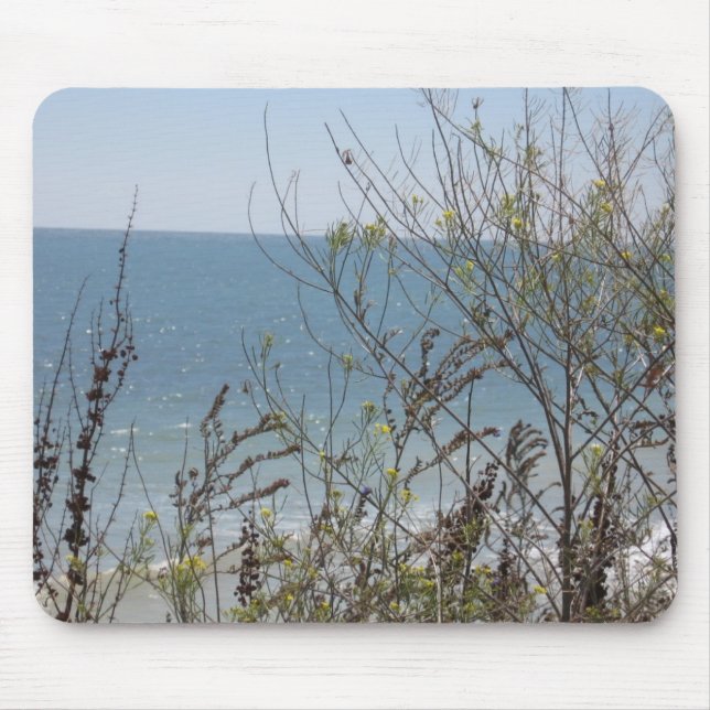 Tapis De Souris fleurs et vagues (Devant)