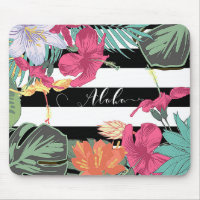 Fleurs Feuilles Floral Tropical Chic Botanique