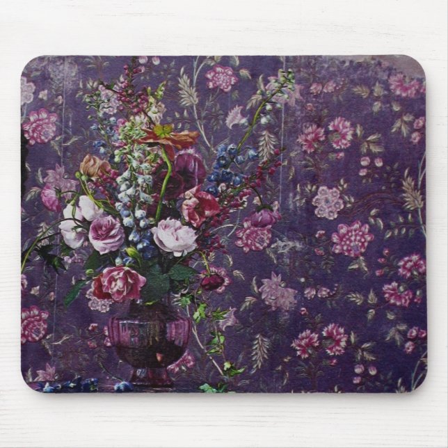 Tapis De Souris Fleurs gâtées ~ Mousepad (Devant)