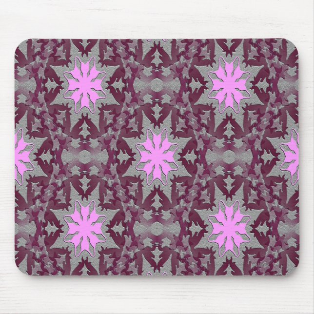 Tapis De Souris Fleurs Imaginaires.... (Devant)