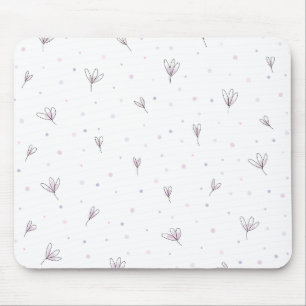 Tapis De Souris Fleurs Lilac