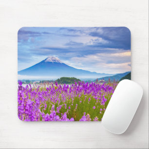 Tapis De Souris Fleurs   Mont Fugi Japon