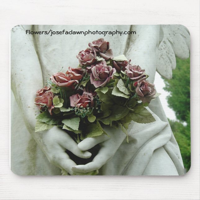 Tapis De Souris Fleurs Mousepad (Devant)