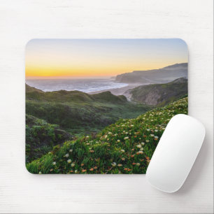 Tapis De Souris Fleurs   Père Noël Cruz Californie