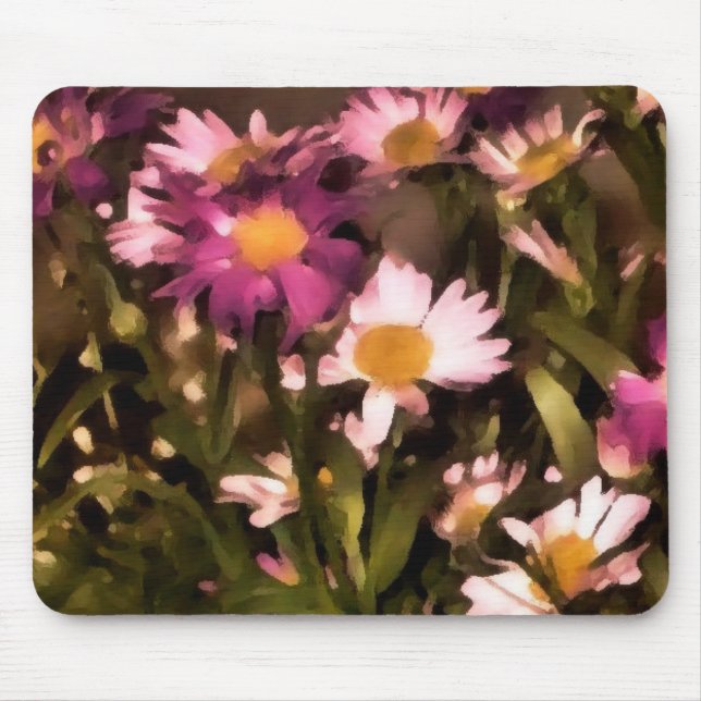 Tapis De Souris Fleurs pour mes amis (Devant)