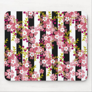 Tapis De Souris Fleurs roses