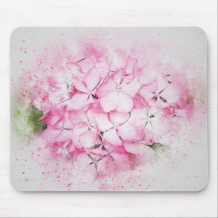 Tapis De Souris Fleurs roses