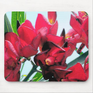 Tapis De Souris Fleurs rouges