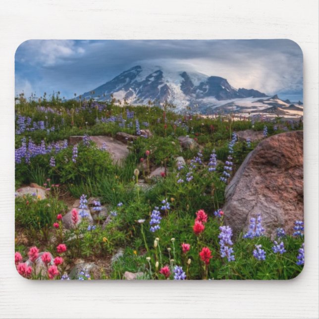 Tapis De Souris Fleurs sauvages (Devant)