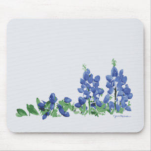 Tapis De Souris Fleurs sauvages Bluebonnet, Fleurs texanes
