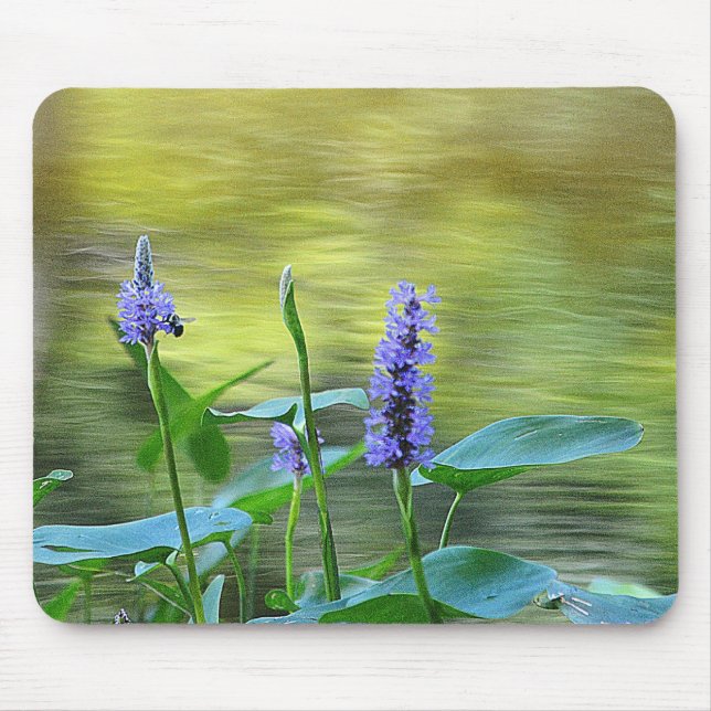 Tapis De Souris Fleurs sauvages par Pond Mousepad (Devant)
