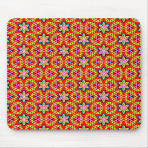 Tapis De Souris Fleurs Terrazzo