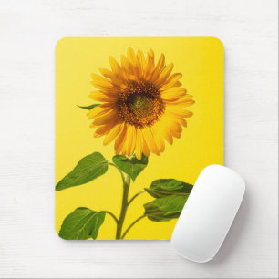 Tapis De Souris Fleurs   Tournesol jaune