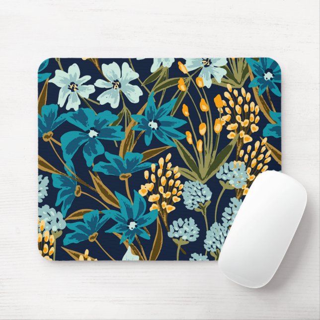 Tapis De Souris Fleurs tropicales (Avec souris)