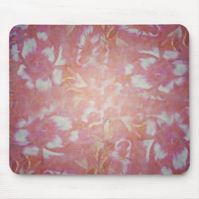 Tapis De Souris Fleurs Vintage  (Devant)
