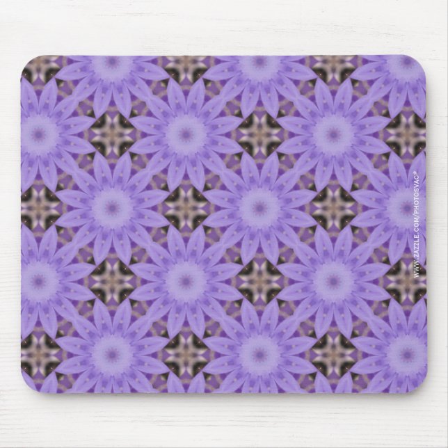 Tapis De Souris Fleurs violettes (Devant)