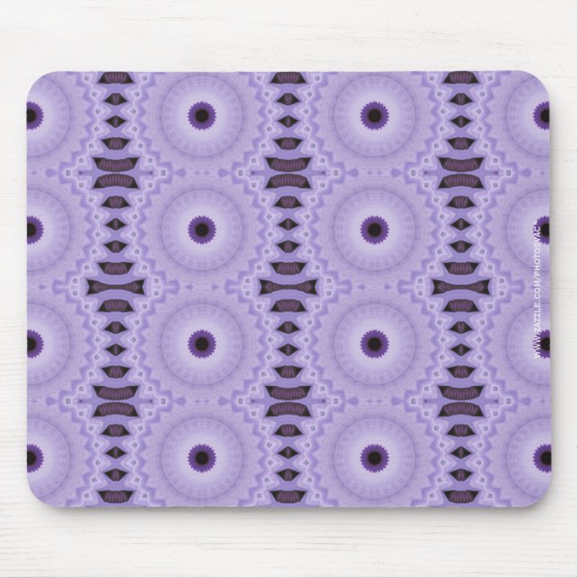 Tapis De Souris Fleurs violettes (Devant)