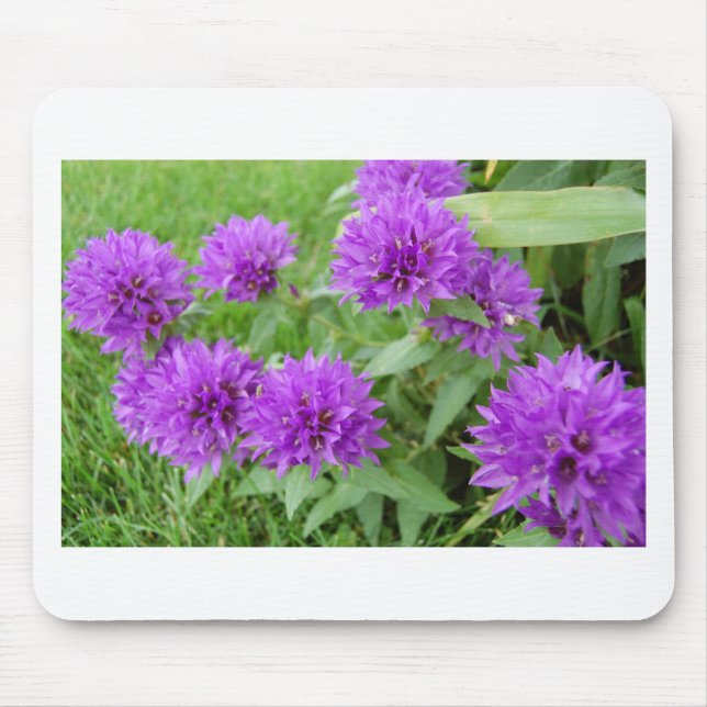 Tapis De Souris fleurs violettes (Devant)