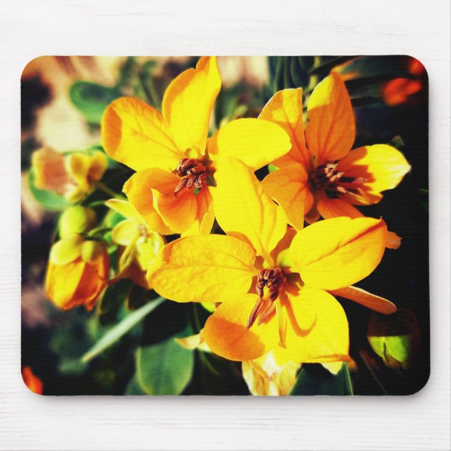 Tapis De Souris Fleurs vives (Devant)
