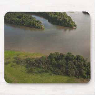 Tapis De Souris Fleuve Essequibo, plus long fleuve de Guyane, et