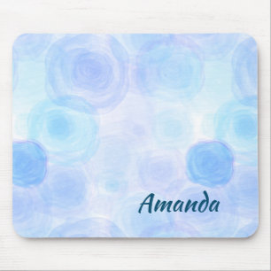 Tapis De Souris Flexibilité Rose Flore