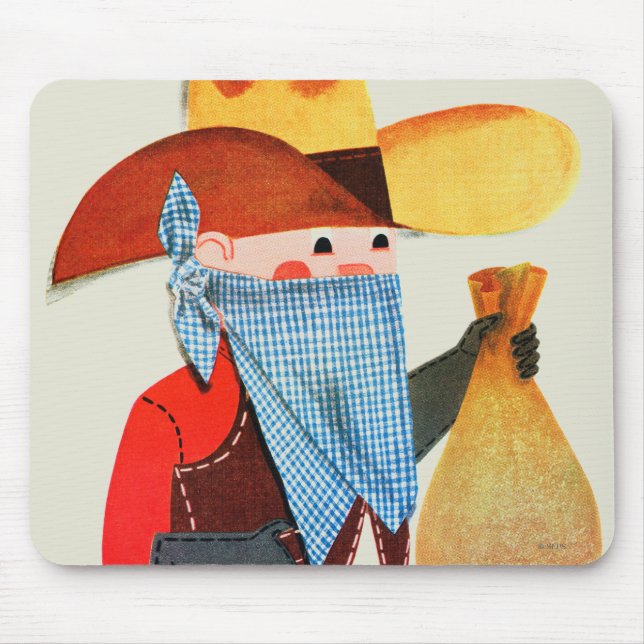 Tapis De Souris Flics et voleurs (Devant)