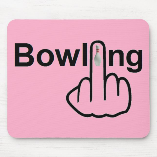 Tapis De Souris Flip de Bowling Mousepad (Devant)